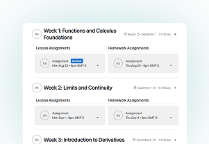 Learnvia class time focused on problem solving, active learning, and targeted instructor support after lessons